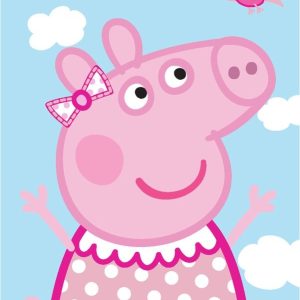 Peppa Pig Strandlaken – Badhanddoek – Sneldrogend – 70 x 140 cm