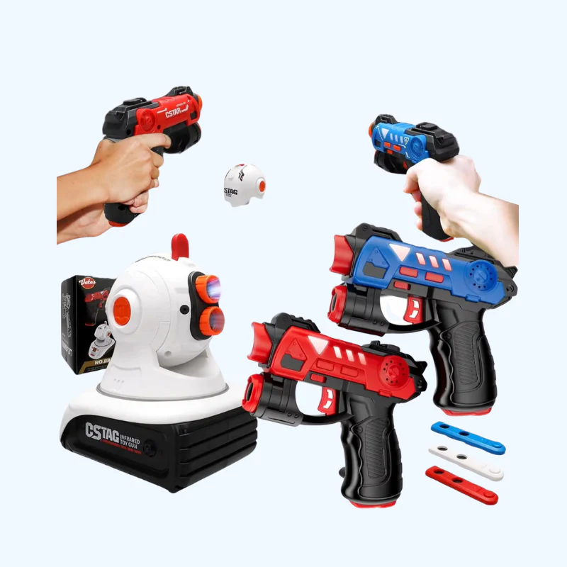 Infrarood Laser Tag Gun voor 2 spelers Kinderen Indoor Outdoor Shooting Game Kerstcadeau 2,3,4 jaar oud - Afbeelding 2