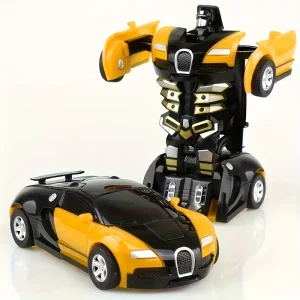 Automatisch Transformerend Autootje – Knopgestuurd, Robot & Auto in Eén, Speelgoed voor Jongens vanaf 3 Jaar