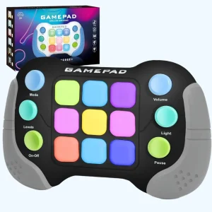 Snelle push-gameconsole | Tik en speel Speelervaring voor 1-, 2-, 3-jarigen
